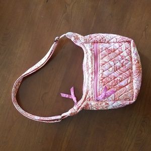VERA BRADLEY Pink Paisley Crossbody